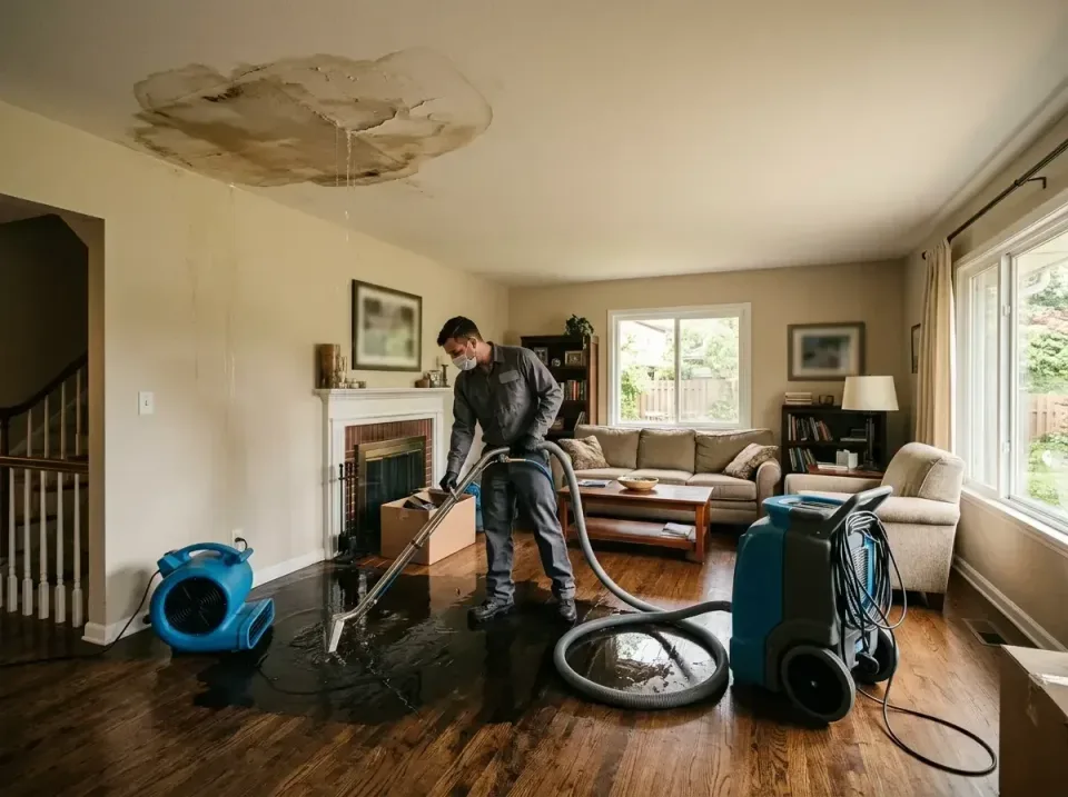 attic-pipe-burst-ceiling-drip-008 — frequently asked questions, Water Damage Restoration & Carpet Care in Midlothian, VA